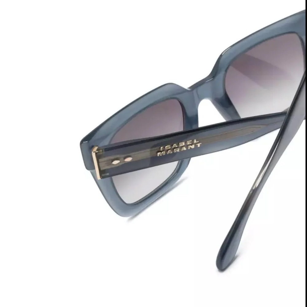 Isabel Marant Eyewear logo-plaque square-frame sunglasses - Picture 3 of 14